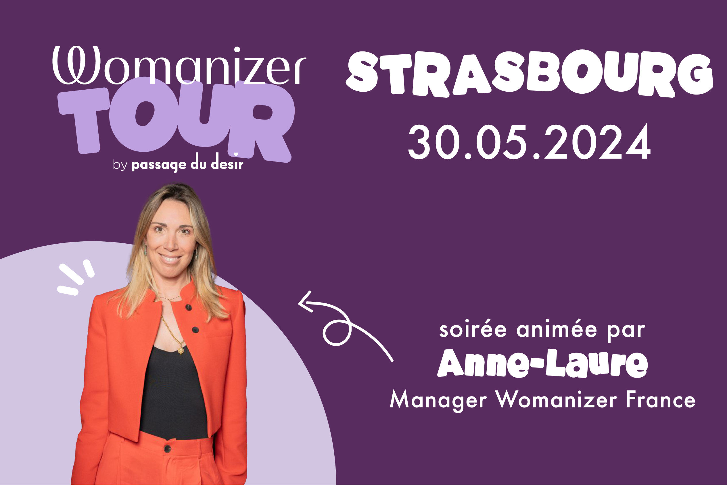 Womanizer tour Paris boutique Sainte Croix